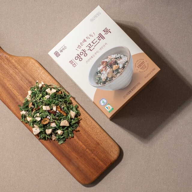 해비즌협동조합,해비즌 강원도 정선 동결건조 영양 곤드레 톡 12g x 5개입 10인분 더덕 밤 표고버섯